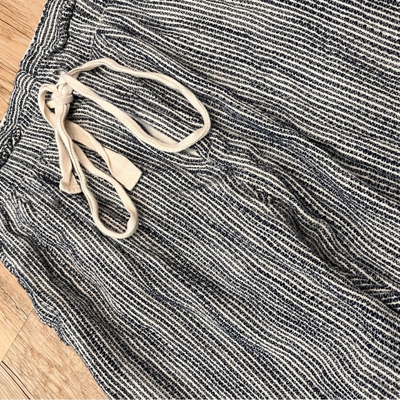 Free People boho Light at Sunrise Crop Pants (Size: 2) blue cream - Picture 5 of 8